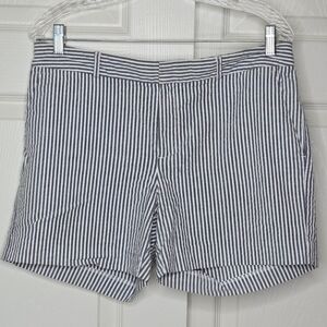 Banana Republic Women’s Tailored 5in Striped Chino Shorts Size 8